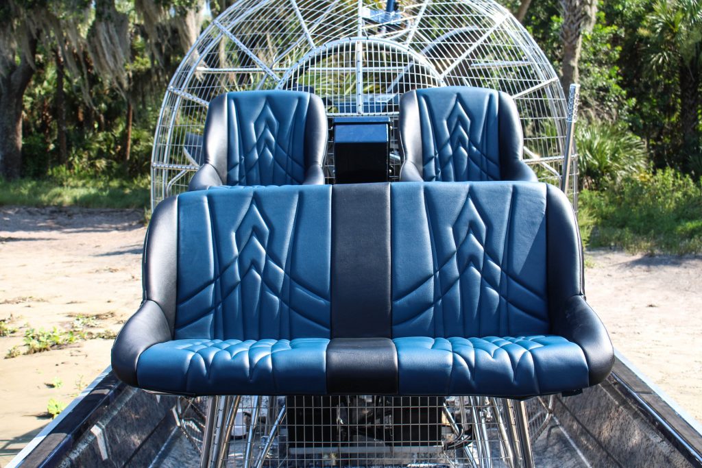 SEATING 12 Diamondback Airboats